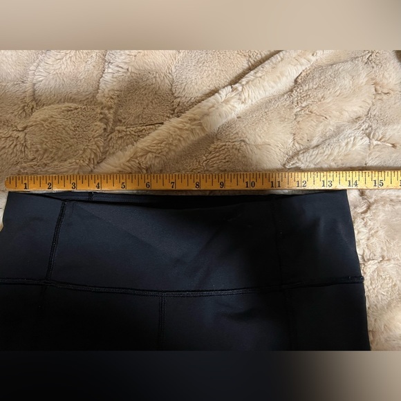 ATHLETA VELOCITY STASH POCKET 7/8 TIGHT WOMEN BLACK XSP - Picture 6 of 8